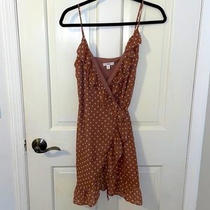 BP wrap mini dress